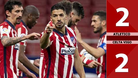 Atletico Madrid vs Celta Vigo: 2-2 (Vòng 22 La Liga 2020/21)